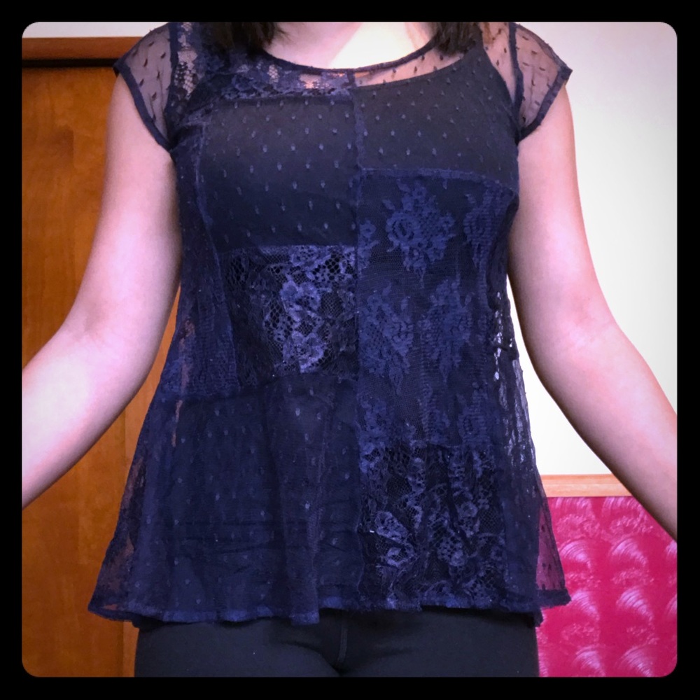 Mesh Shirt Overlay